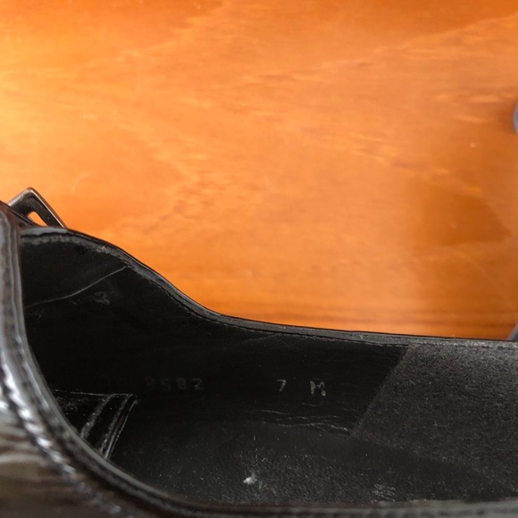 Stuart Weitzman Patent Leather Buckle Heels - Picture 6 of 10